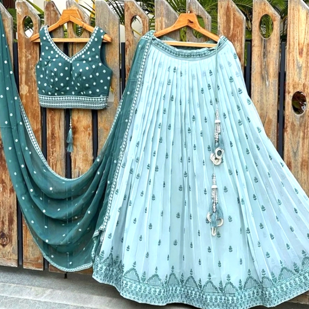 Lehenga set blue
